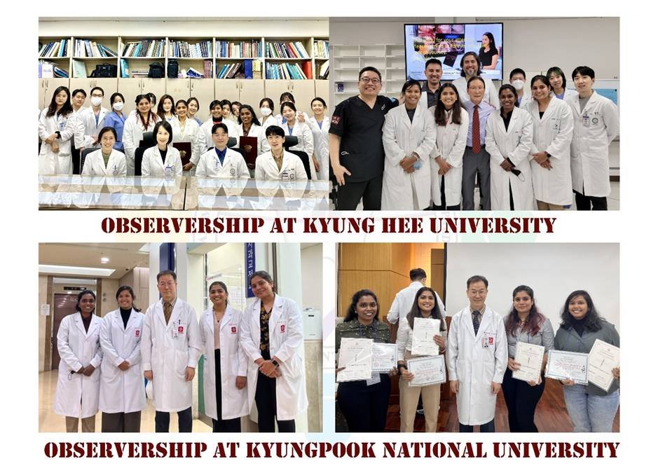 Observership at Kyungpook National University